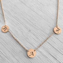 Twin Link Rose Gold Pendant