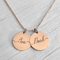 Large Statement Pendant Rose Gold